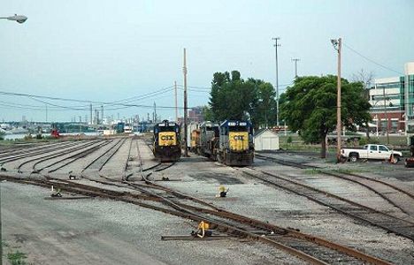 CSX Port Huron MI Yard 2005